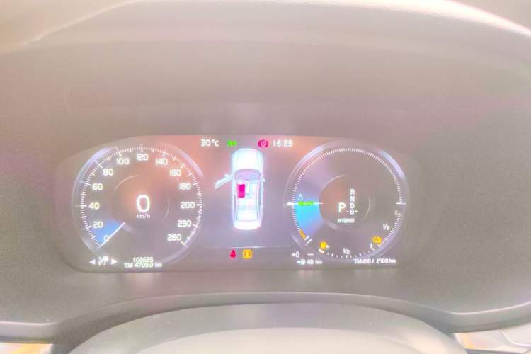 Used Volvo S60 New Energy 2020 T8 e-Drive Hybrid All-Wheel Drive Smart Luxury Edition Instrument Cluster
