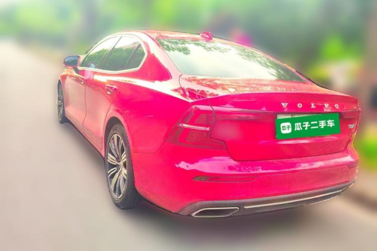 Used Volvo S60 New Energy 2020 T8 e-Drive Hybrid All-Wheel Drive Smart Luxury Edition Rear Left 45 Deg