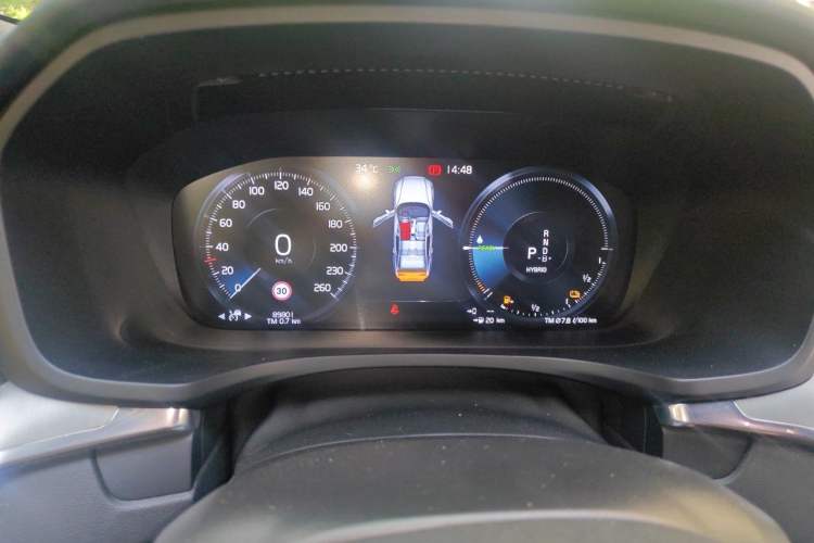 Used Volvo S60 New Energy 2020 T8 e-Drive Hybrid All-Wheel Drive Smart Luxury Edition Instrument Cluster