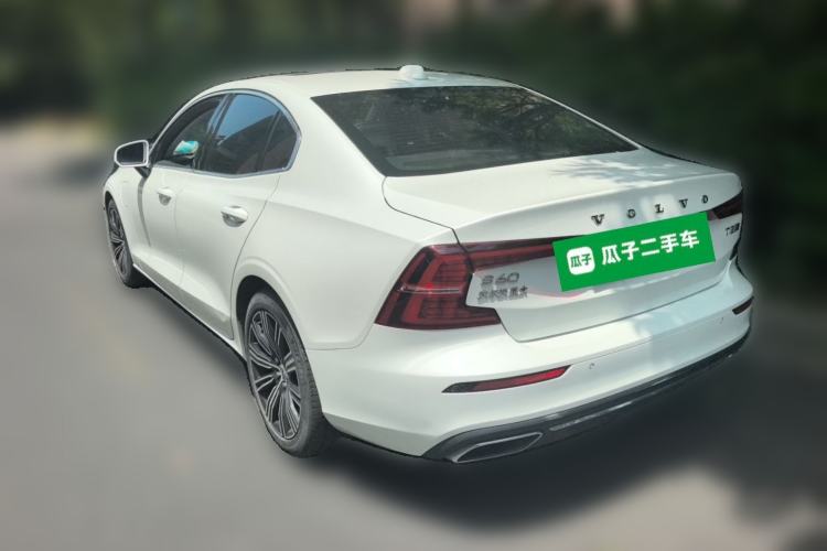 Used Volvo S60 New Energy 2020 T8 e-Drive Hybrid All-Wheel Drive Smart Luxury Edition Rear Left 45 Deg