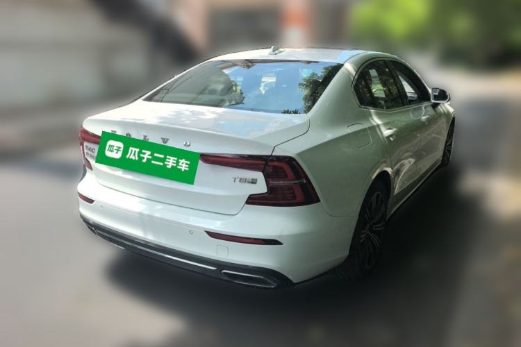 Used Volvo S60 New Energy 2020 T8 e-Drive Hybrid All-Wheel Drive Smart Luxury Edition Rear Right 45 Deg