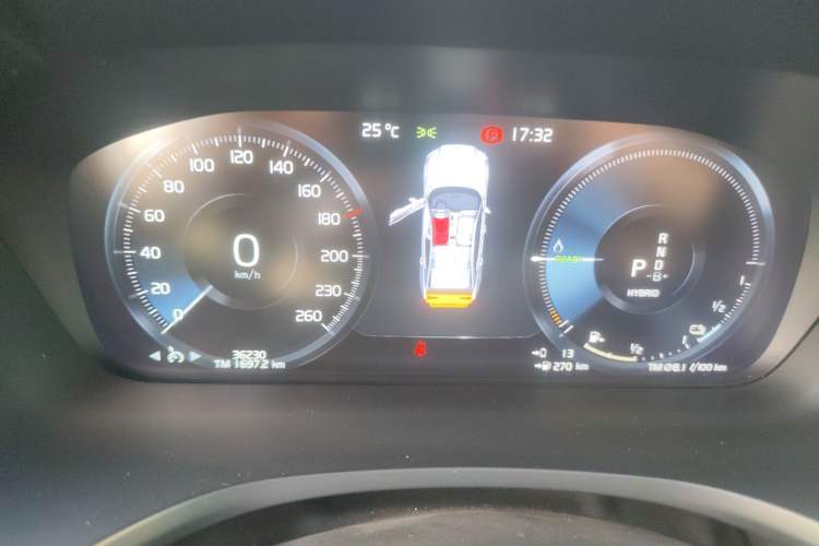 Used Volvo S60 New Energy 2021 T8 E-Drive Hybrid Four-Wheel Drive Smart Luxury Edition Instrument Cluster