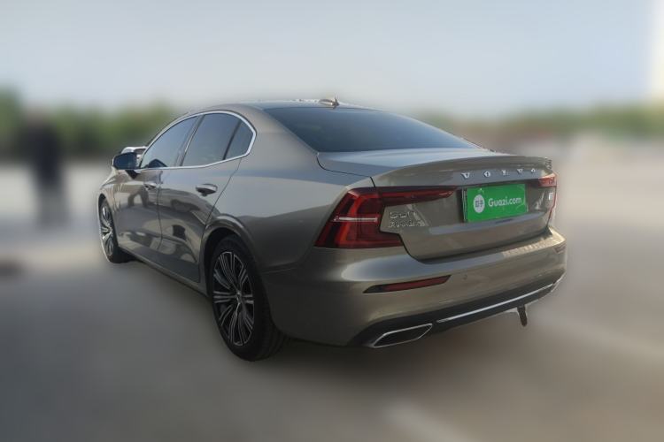Used Volvo S60 New Energy 2021 T8 E-Drive Hybrid Four-Wheel Drive Smart Luxury Edition Rear Left 45 Deg