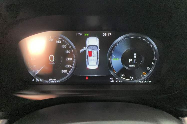 Used Volvo S60 New Energy 2021 T8 E-Drive Hybrid Four-Wheel Drive Smart Luxury Edition Instrument Cluster