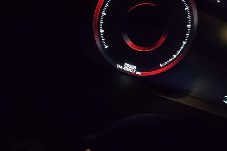 Used Volvo S60 New Energy 2021 T8 E-Drive Hybrid All-Wheel Drive Smart & Sport Edition Odometer Close Up