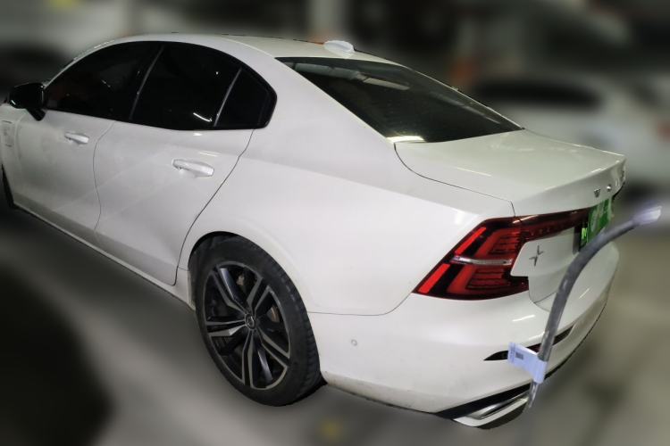 Used Volvo S60 New Energy 2021 T8 E-Drive Hybrid All-Wheel Drive Smart & Sport Edition Rear Left 45 Deg