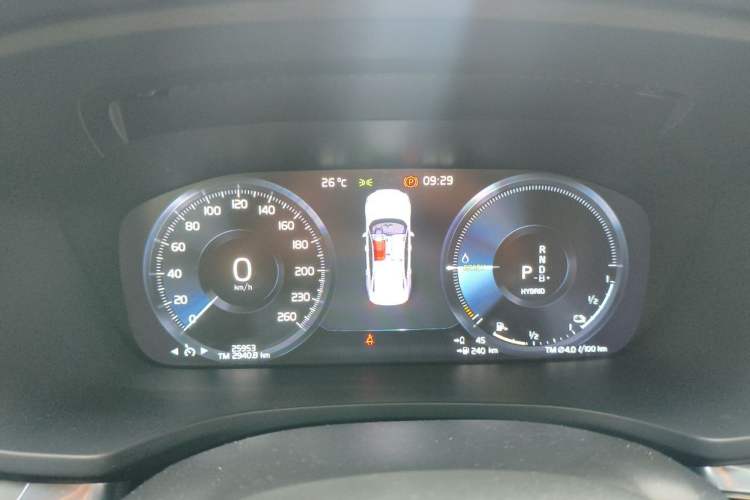 Used Volvo S60 New Energy 2022 T8 eDrive Hybrid All-Wheel Drive Smart Luxury Edition Instrument Cluster