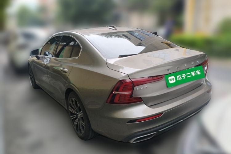 Used Volvo S60 New Energy 2022 T8 eDrive Hybrid All-Wheel Drive Smart Luxury Edition Rear Left 45 Deg