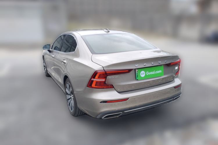 Used Volvo S60 New Energy 2022 T8 eDrive Hybrid All-Wheel Drive Smart Luxury Edition Rear Left 45 Deg