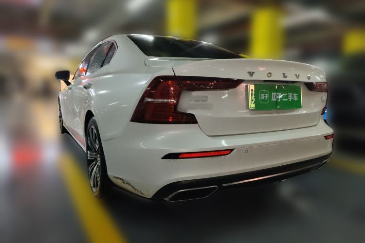 Used Volvo S60 New Energy 2022 T8 eDrive Hybrid All-Wheel Drive Smart Luxury Edition Rear Left 45 Deg
