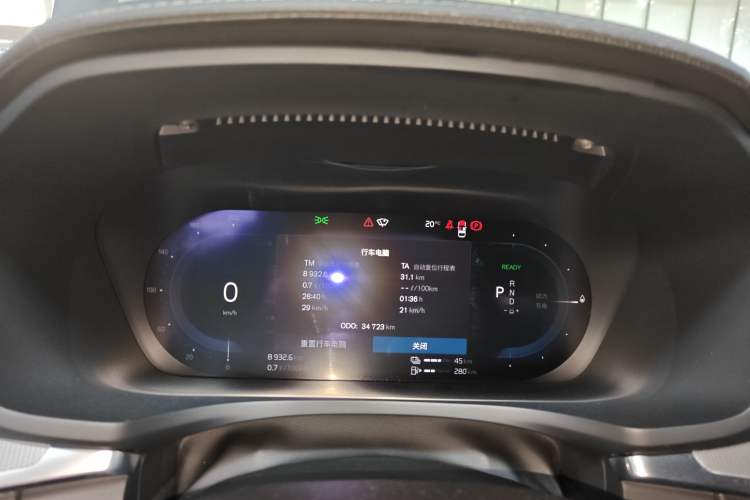 Used Volvo S60 New Energy 2023 T8 All-Wheel Drive Long-Range Luxury Sport Edition Instrument Cluster