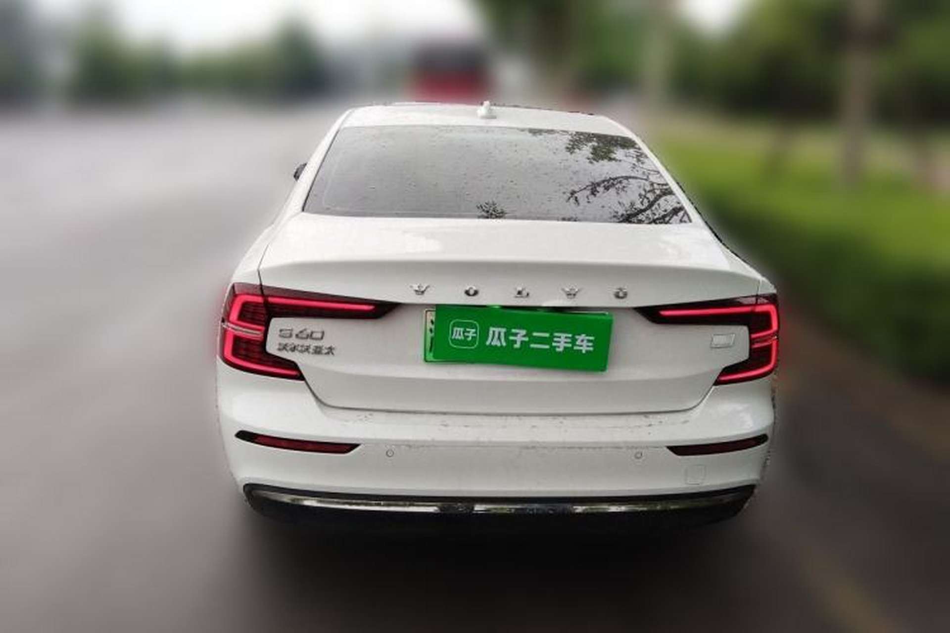 Used Volvo S60 New Energy 2023 T8 All-Wheel Drive Long-Range Zhiyi Luxury Edition Rear