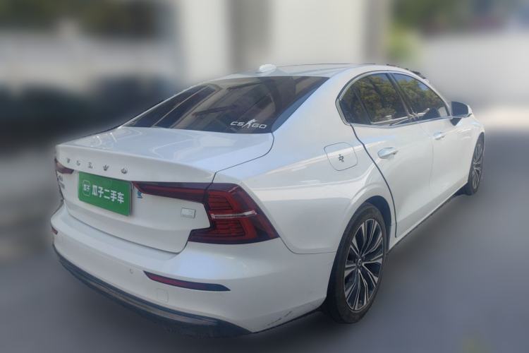 Used Volvo S60 New Energy 2023 T8 All-Wheel Drive Long-Range Zhiyi Luxury Edition Rear Right 45 Deg