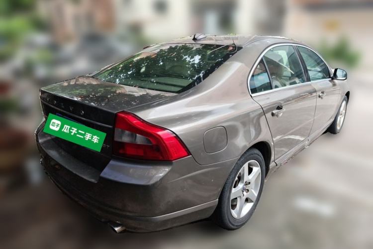 Used Volvo S80L 2009 2.5T ZhiShang Edition Rear Right 45 Deg