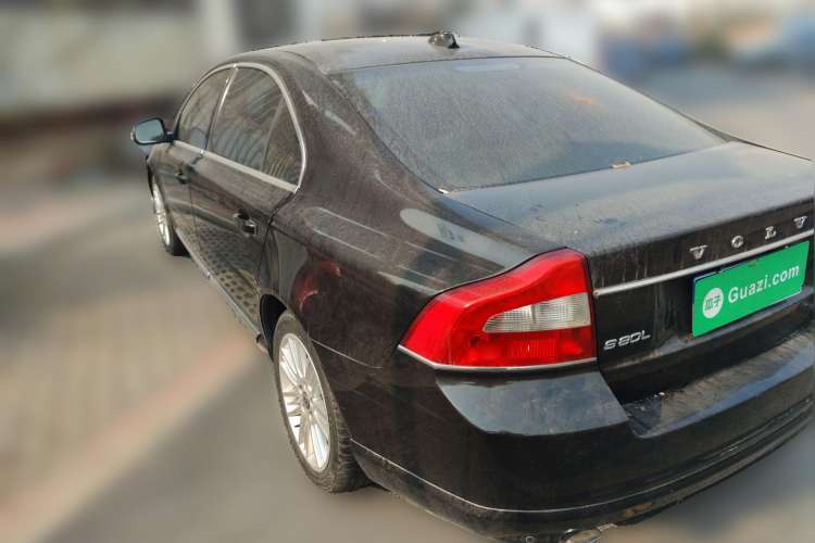 Used Volvo S80L 2010 3.0T AWD Prestige Edition Rear Left 45 Deg