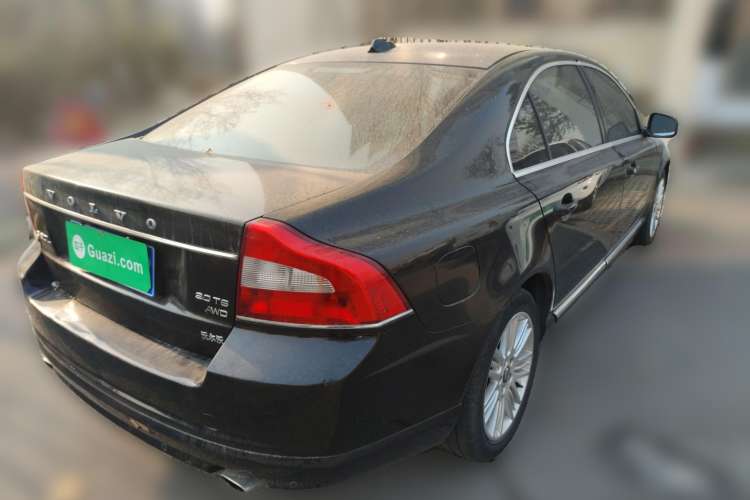 Used Volvo S80L 2010 3.0T AWD Prestige Edition Rear Right 45 Deg