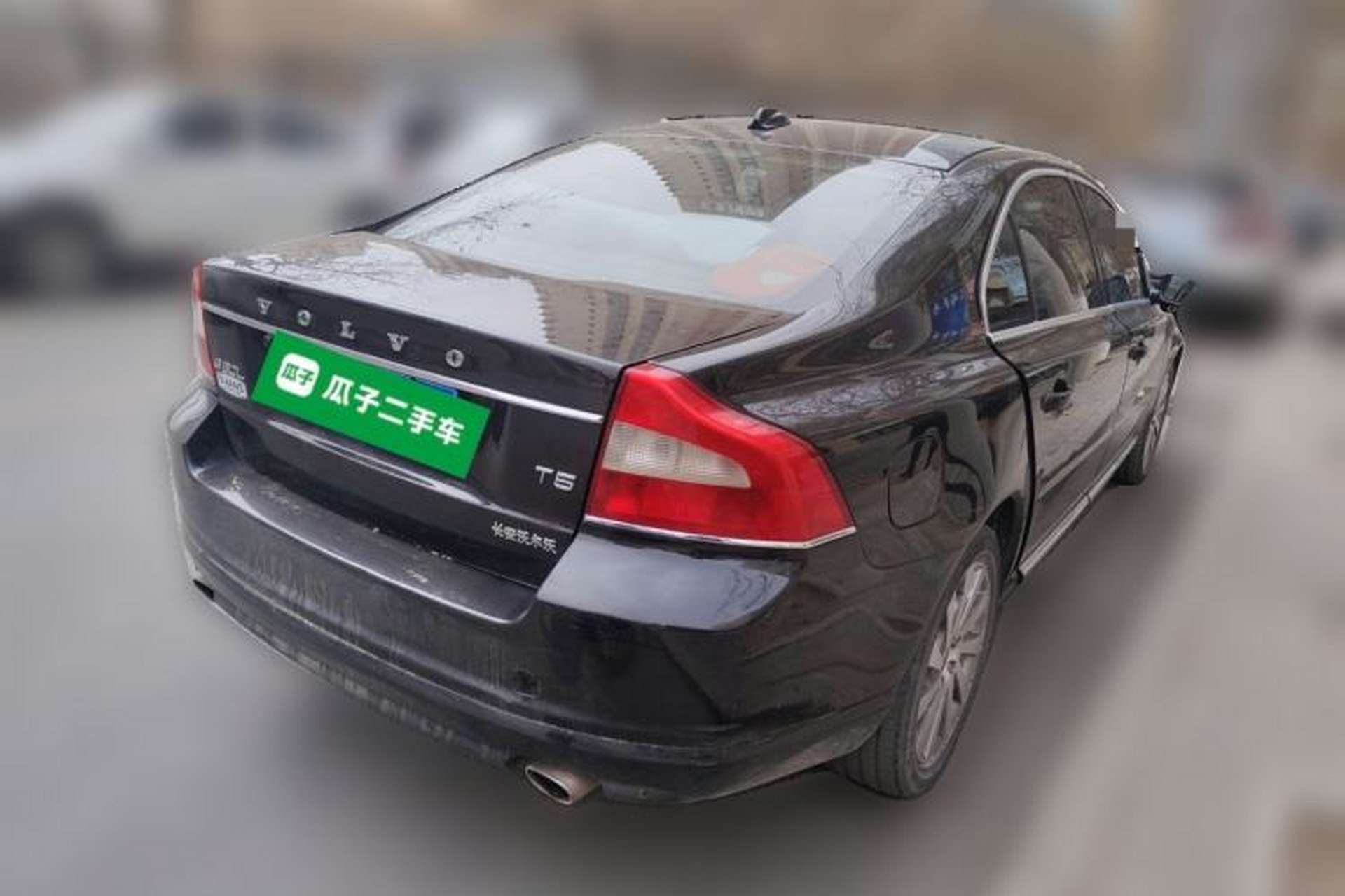 Used Volvo S80L 2012 2.0T T5 Luxury Edition Rear Right 45 Deg