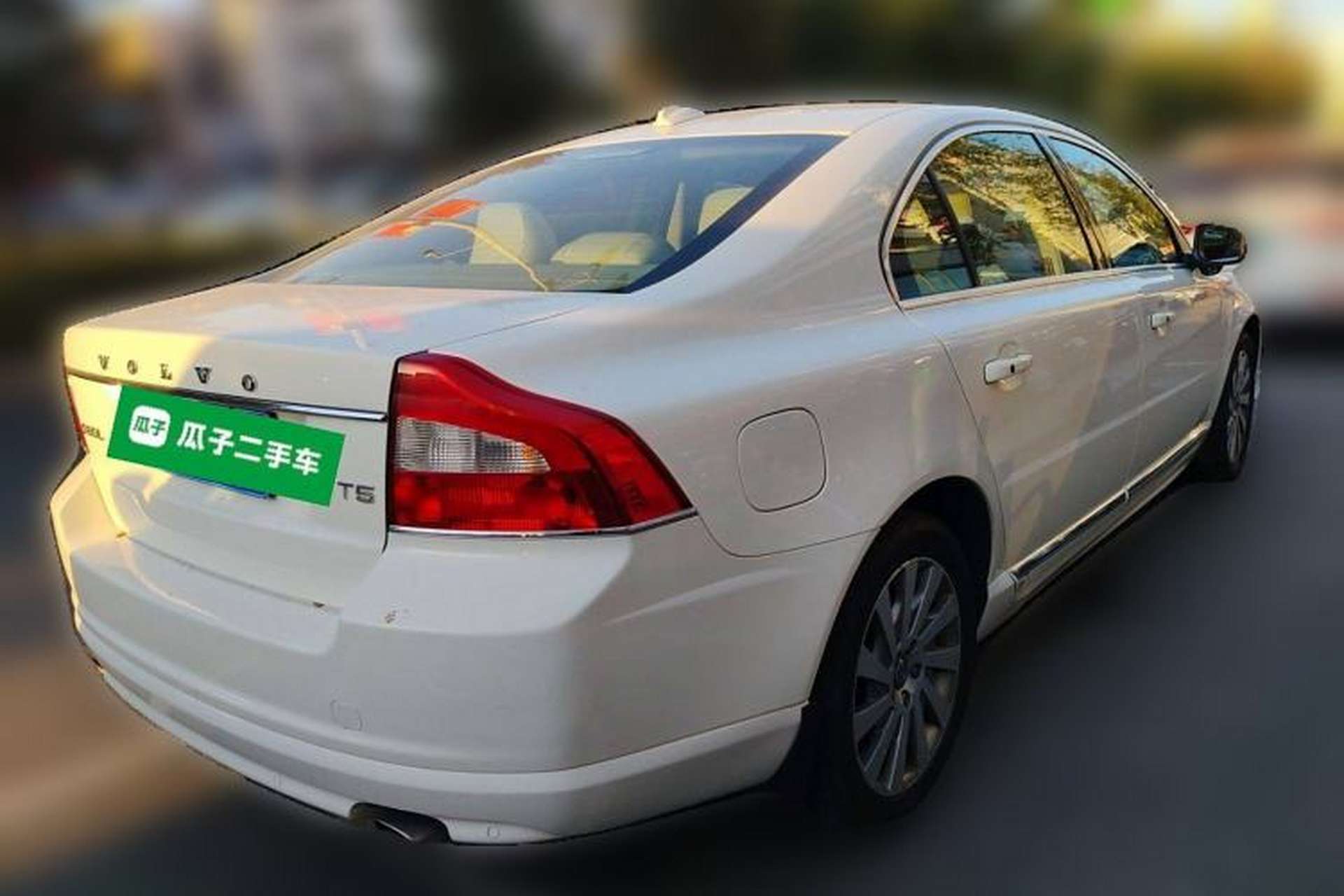Used Volvo S80L 2012 2.0T T5 Luxury Edition Rear Right 45 Deg