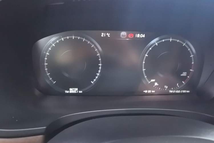 Used Volvo S90 2016 T6 AWD Zhiya Edition Odometer Close Up
