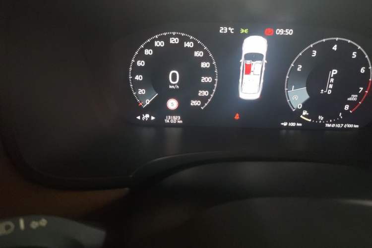 Used Volvo S90 2017 T5 Smart Luxury Edition Odometer Close Up