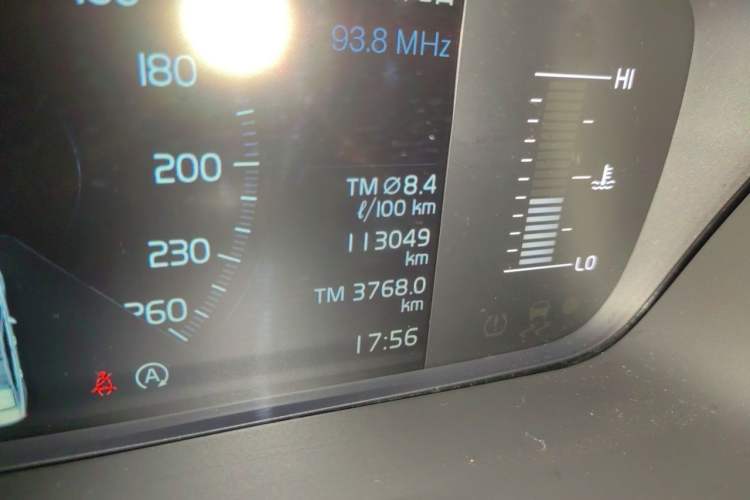 Used Volvo S90 2017 T4 Zhiyuan Edition Odometer Close Up