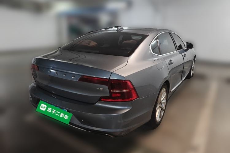 Used Volvo S90 2017 T5 Zhiyuan Edition Rear Right 45 Deg