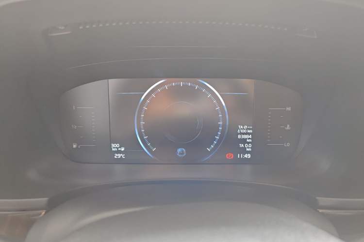 Used Volvo S90 2017 T4 Zhiyuan Edition Odometer Close Up