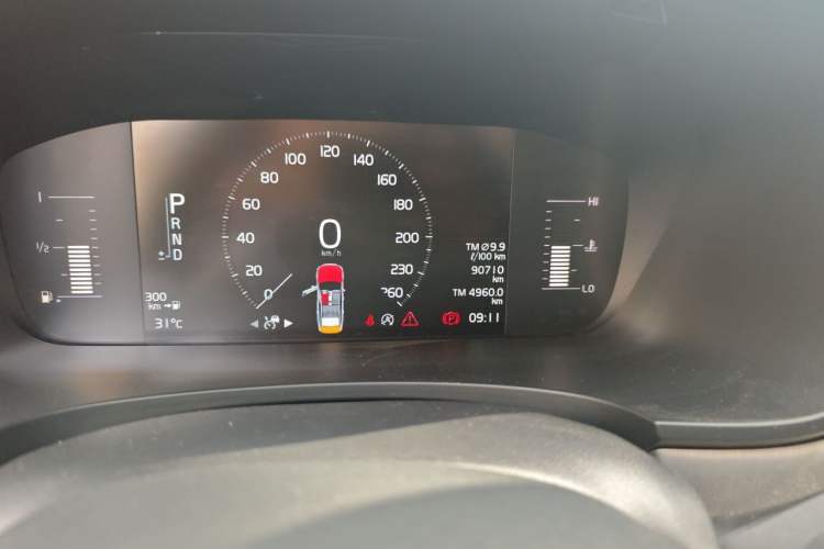 Used Volvo S90 2017 T4 Zhiyi Edition Odometer Close Up