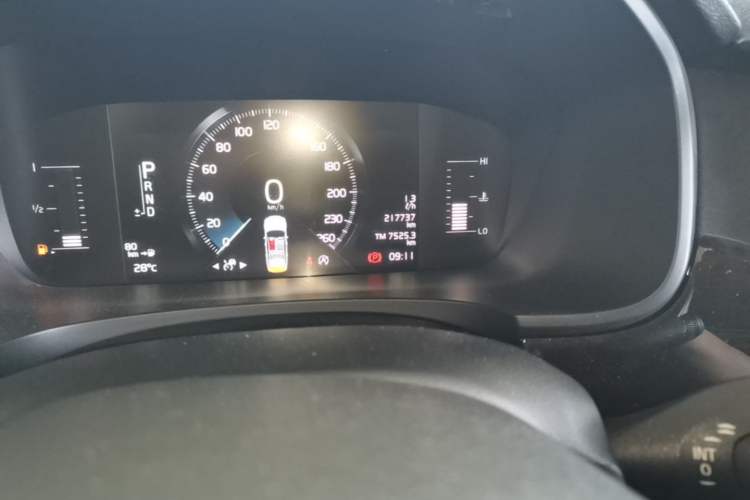 Used Volvo S90 2017 T5 Zhiyuan Edition Odometer Close Up