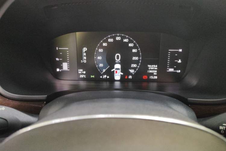 Used Volvo S90 2018 T5 Zhiyuan Edition Odometer Close Up