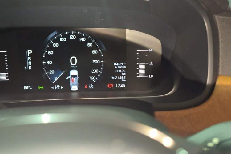 Used Volvo S90 2018 T5 Zhiyuan Edition Odometer Close Up