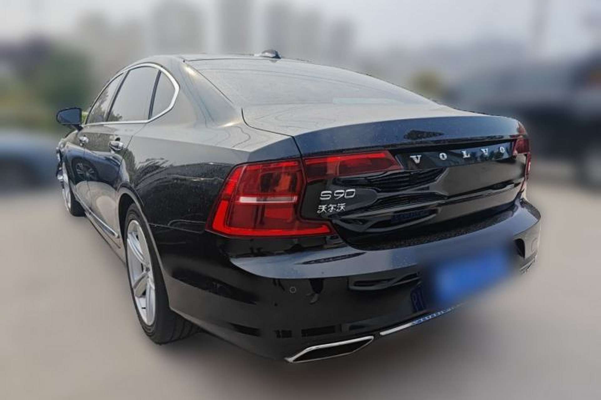 Used Volvo S90 2018 T4 Zhiyi Edition Rear Left 45 Deg