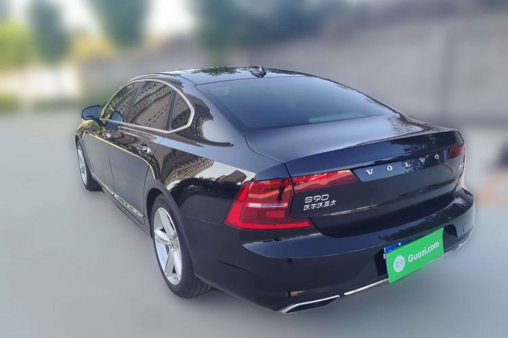 Used Volvo S90 2018 T5 Zhiyuan Edition Rear Left 45 Deg