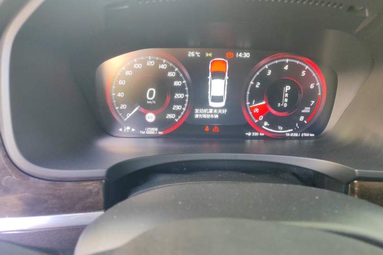 Used Volvo S90 2018 T5 Zhiyuan Edition Odometer Close Up