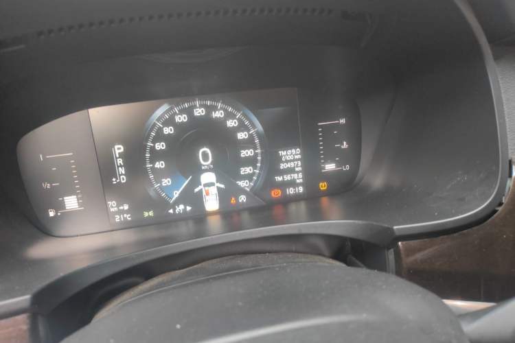 Used Volvo S90 2018 T4 Zhiyuan Edition Odometer Close Up