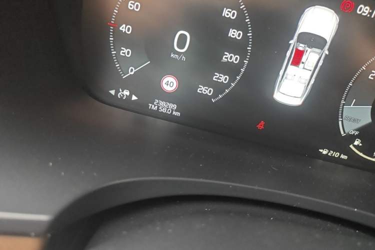 Used Volvo S90 2018 T5 Zhiya Edition Odometer Close Up
