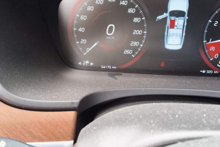 Used Volvo S90 2018 T5 Zhiya Edition Odometer Close Up