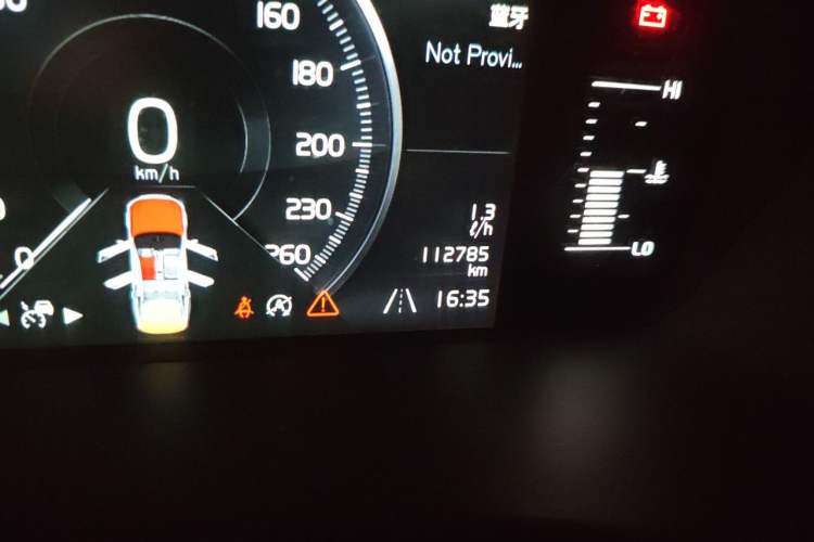 Used Volvo S90 2018 T4 Zhiyuan Edition Odometer Close Up