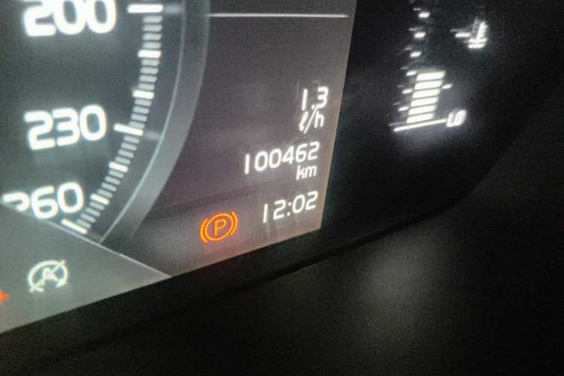 Used Volvo S90 2018 T4 Zhiyuan Edition Odometer Close Up
