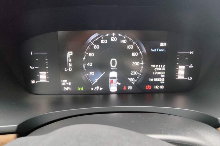 Used Volvo S90 2018 T5 Zhiyuan Edition Odometer Close Up
