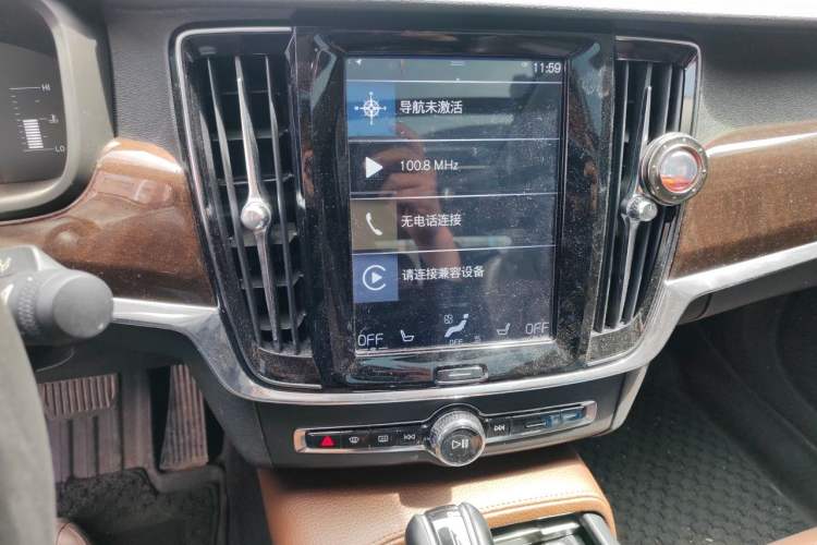 Used Volvo S90 2018 T4 Zhiyuan Edition Audio And AC Panel