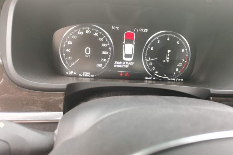 Used Volvo S90 2018 T5 Zhiyuan Edition Odometer Close Up