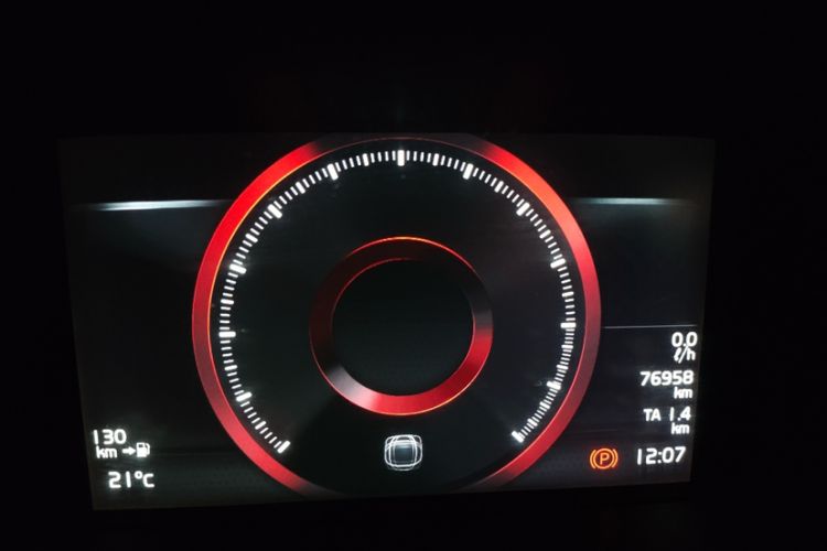Used Volvo S90 2018 T4 Zhiyuan Edition Odometer Close Up