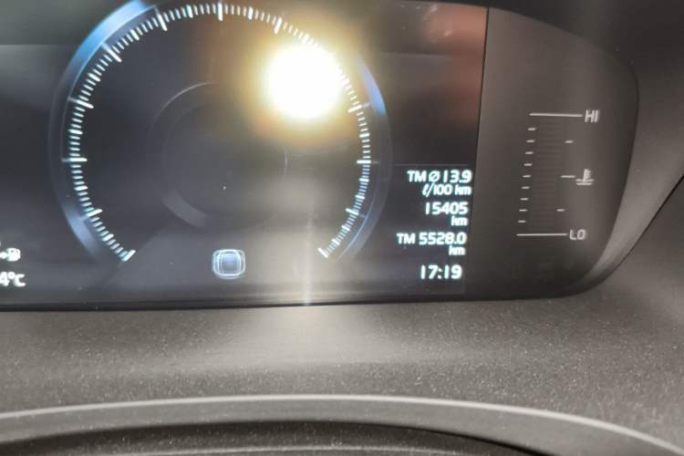 Used Volvo S90 2018 T5 Zhiyuan Edition Odometer Close Up