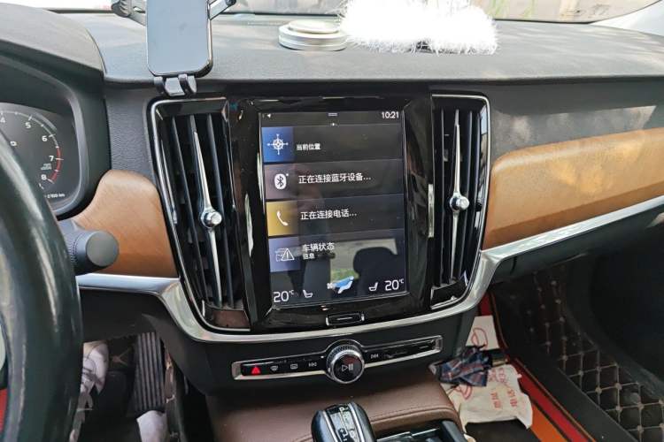 Used Volvo S90 2019 T5 Zhiyuan Edition Audio And AC Panel