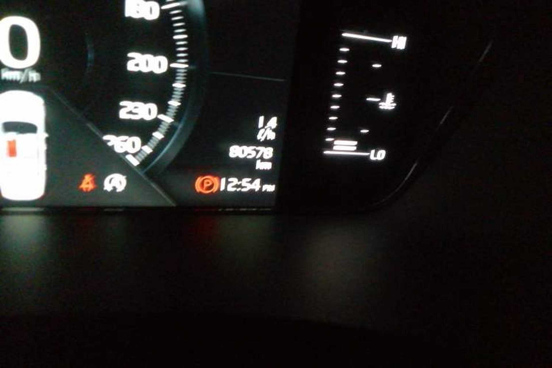 Used Volvo S90 2019 T5 Zhiyi Edition Odometer Close Up