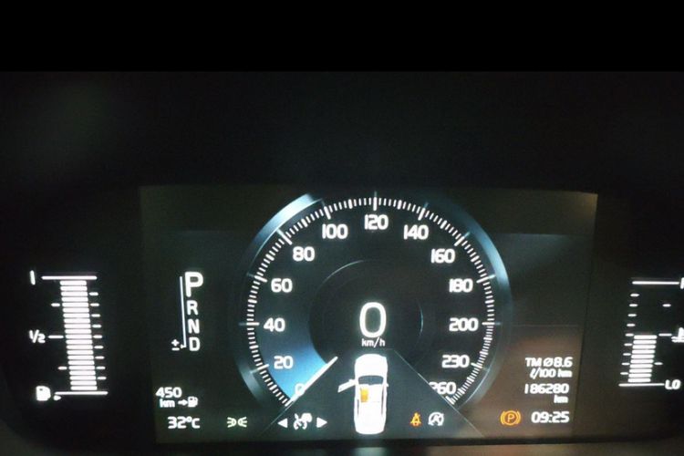 Used Volvo S90 2019 T5 Zhiyi Edition Odometer Close Up