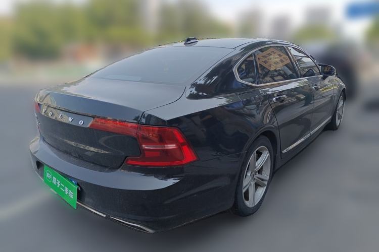 Used Volvo S90 2019 T5 Zhiyuan Edition Rear Right 45 Deg