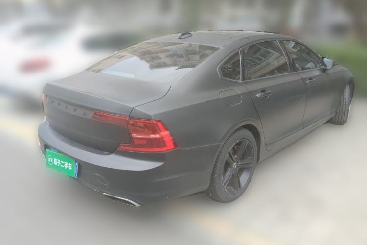 Used Volvo S90 2019 T5 Zhiyuan Edition Rear Right 45 Deg
