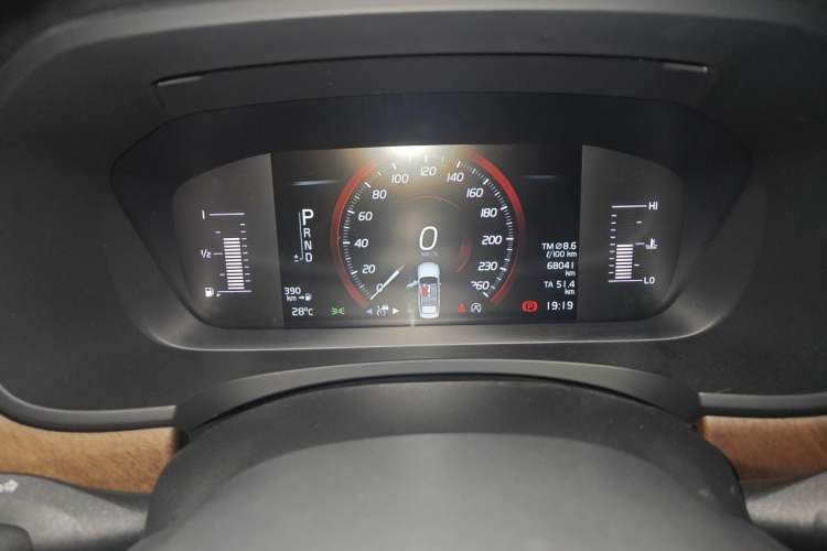 Used Volvo S90 2019 T5 Zhiyi Edition Odometer Close Up